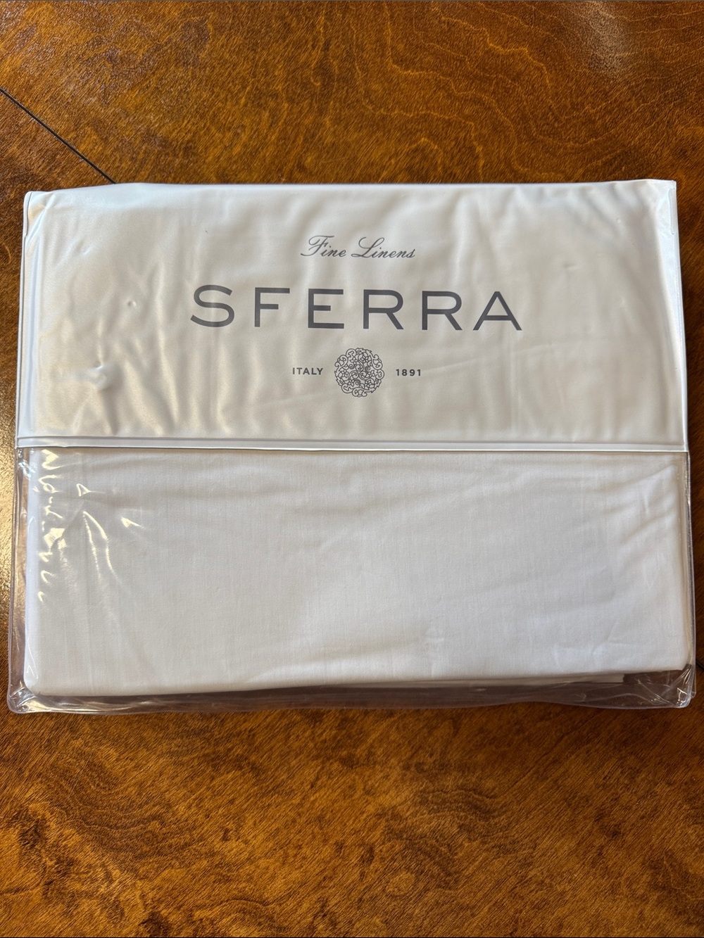 SFERRA Grande Hotel Queen Fitted Sheet White 60x80x17.